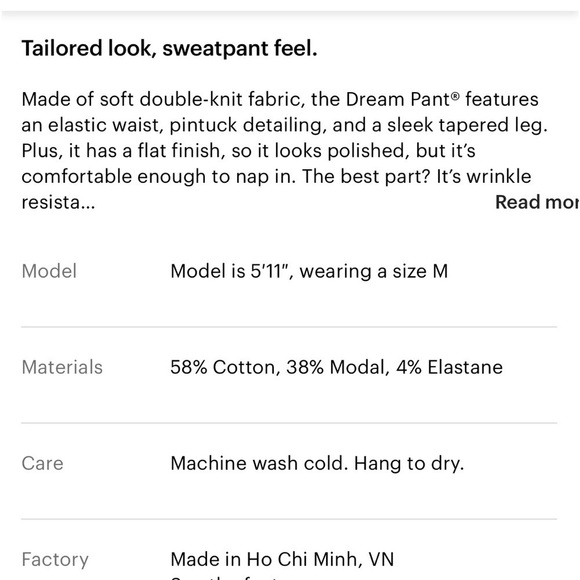 Everlane The Dream Pant in Black Size M - Picture 15 of 16